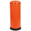 Poubelle cuisine à pédale 30L Orange Clémentine