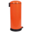 Poubelle cuisine à pédale 30L Orange Clémentine