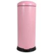 Poubelle cuisine à pédale 30L Rose Dragée Poubelle cuisine à pédale 30L Rose Dragée