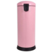 Poubelle cuisine à pédale 30L Rose Dragée Poubelle cuisine à pédale 30L Rose Dragée