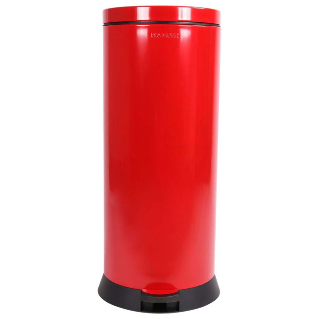Poubelle cuisine à pédale 30L Rouge Groseille Poubelle cuisine à pédale 30L Rouge Groseille