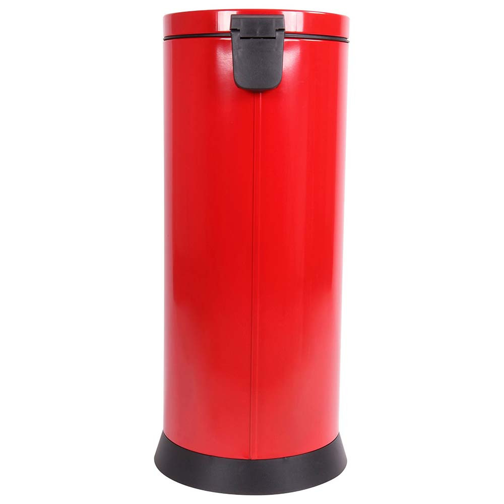 Poubelle cuisine à pédale 30L Rouge Groseille Poubelle cuisine à pédale 30L Rouge Groseille