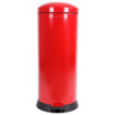 Poubelle cuisine à pédale 30L Rouge Groseille