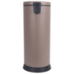 Poubelle cuisine à pédale 30L Taupe