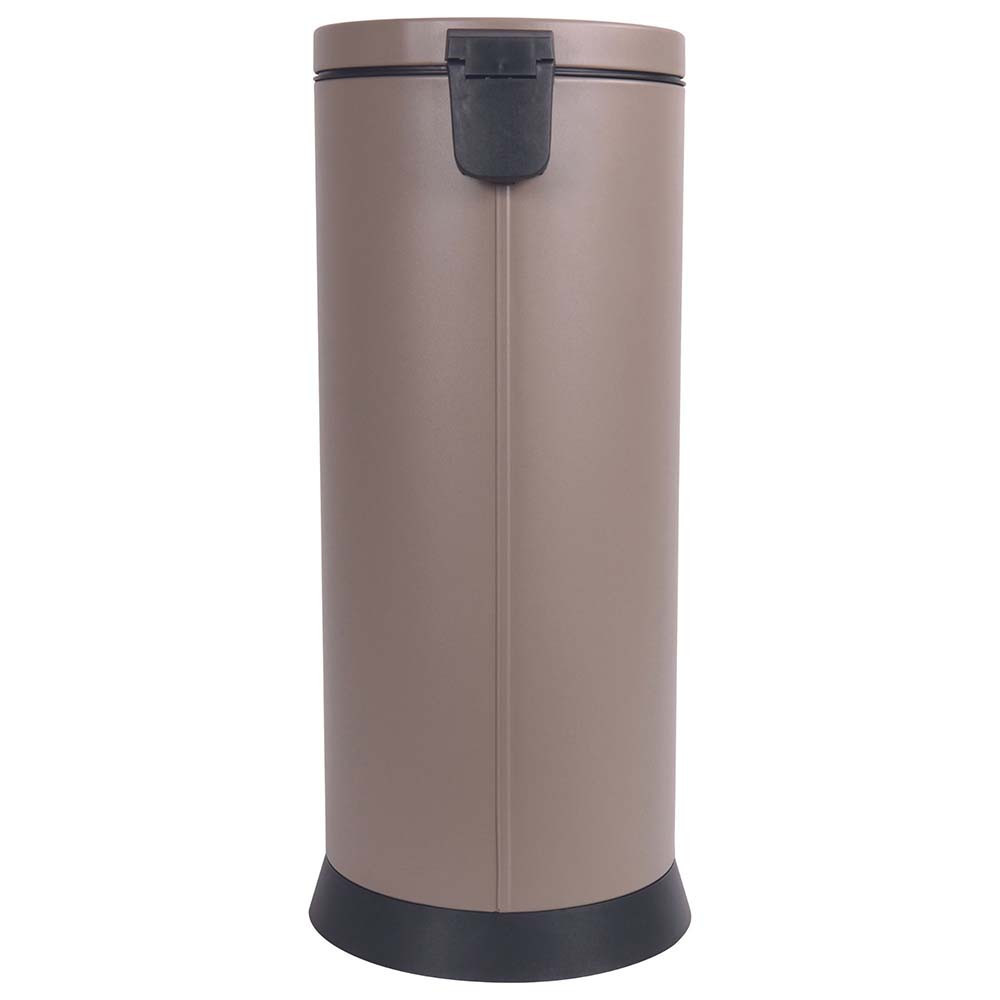 Poubelle cuisine à pédale 30L Taupe