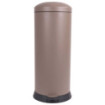 Poubelle cuisine à pédale 30L Taupe Poubelle cuisine à pédale 30L Taupe