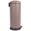 Poubelle cuisine à pédale 30L Taupe