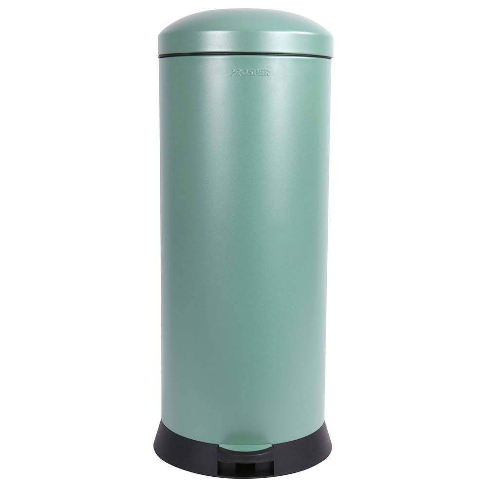 Poubelle cuisine à pédale 30L Vert Natura