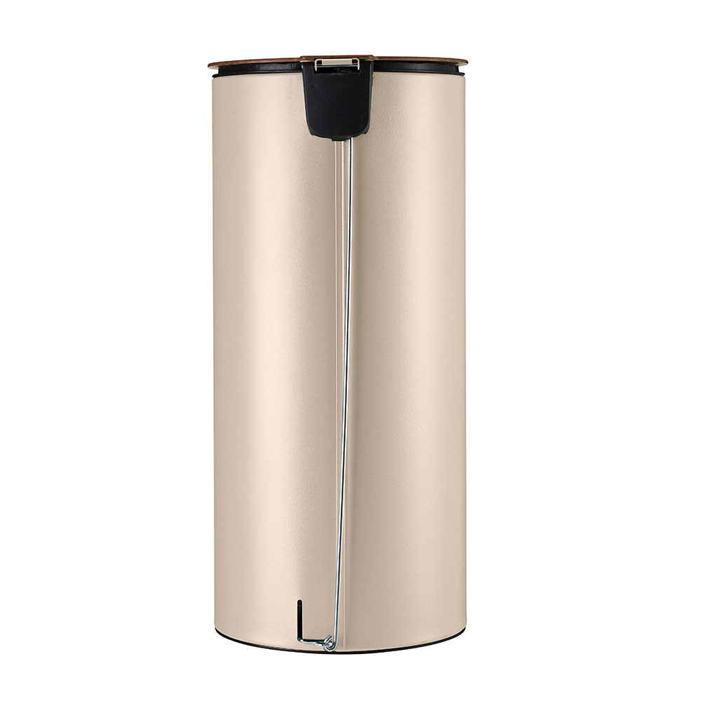 Poubelle cuisine à pédale 30L Beige Astral