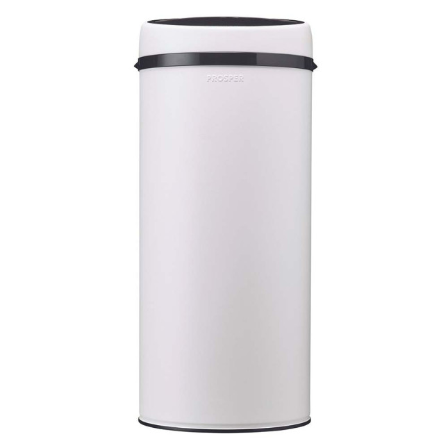 Poubelle cuisine automatique 45L Blanc Coton