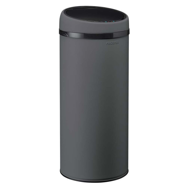 Poubelle cuisine automatique 45L Gris Ardoise