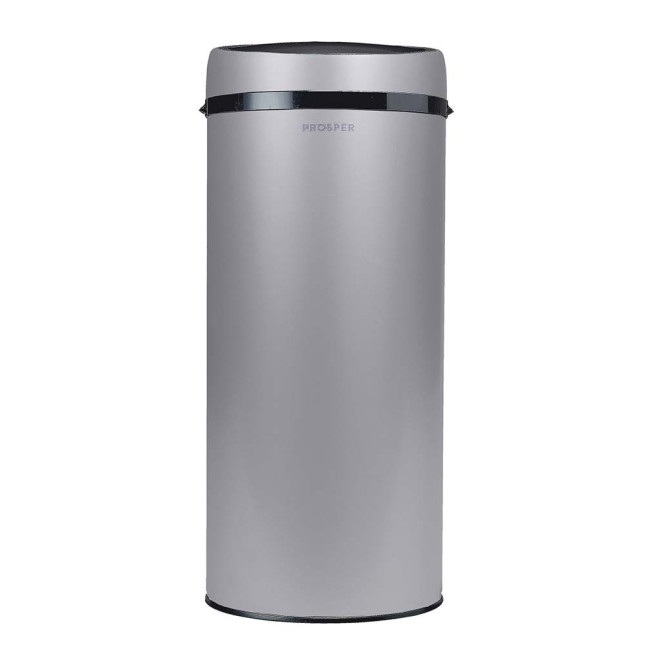 Poubelle cuisine automatique 45L Gris Galet Poubelle cuisine automatique 45L Gris Galet