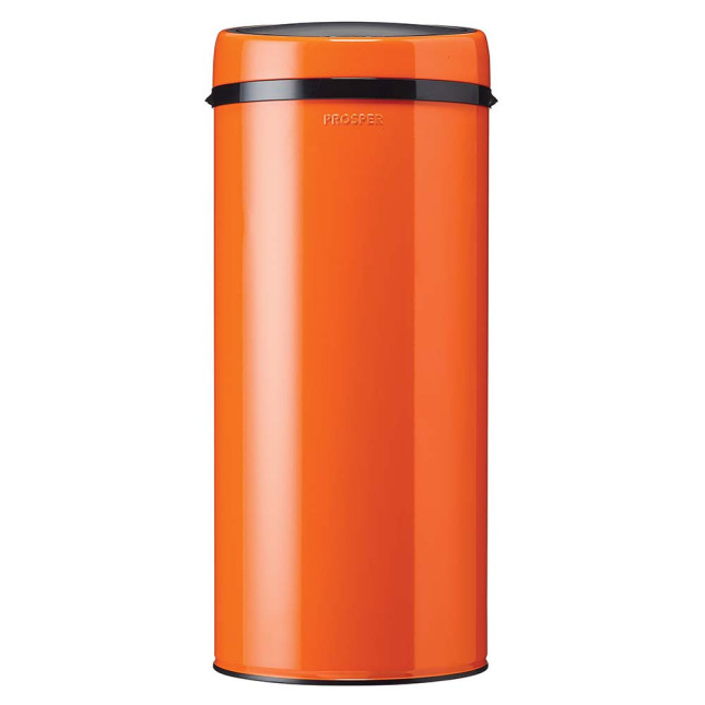 Poubelle cuisine automatique 45L Orange Clémentine