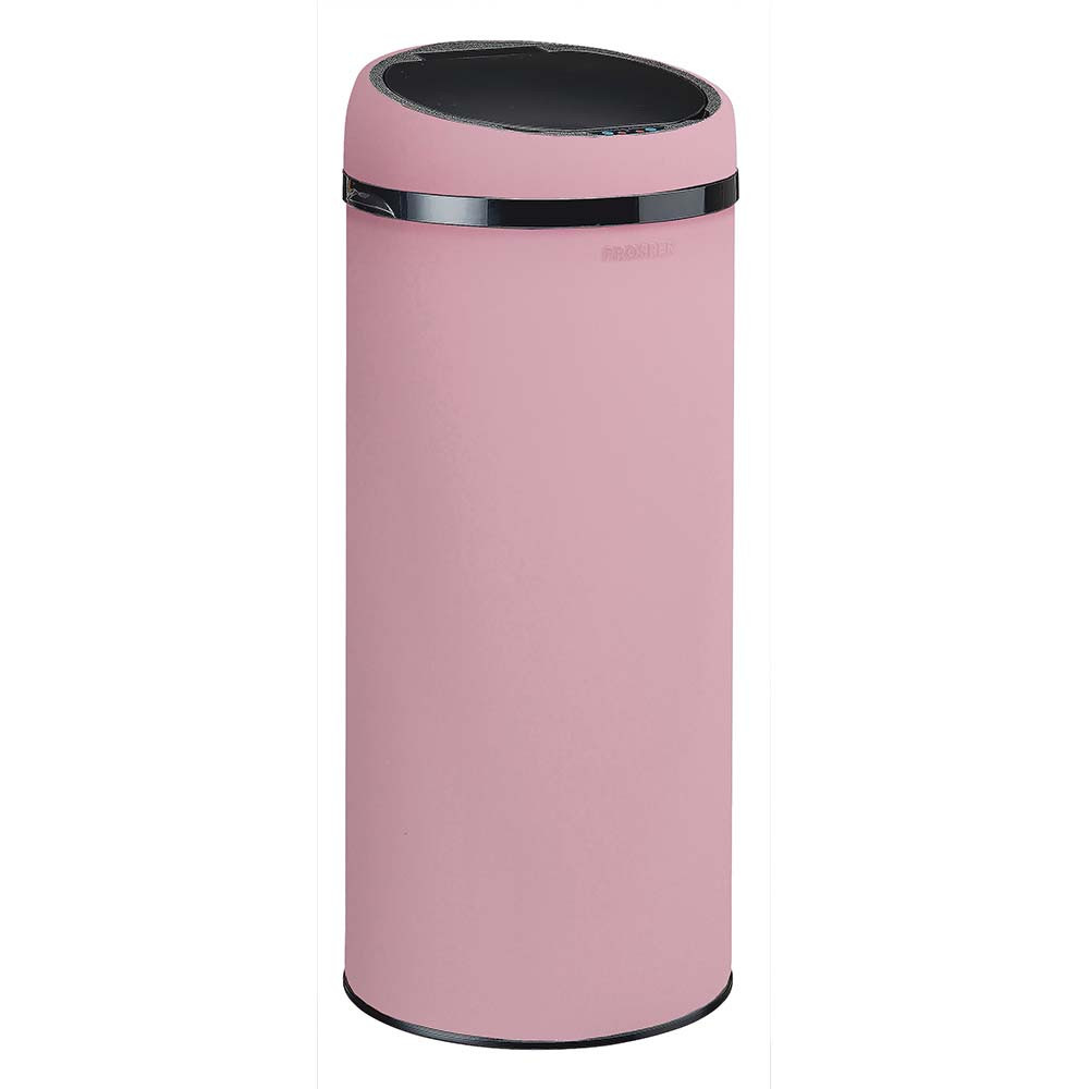 Poubelle cuisine automatique 45L Rose Dragée Poubelle cuisine automatique 45L Rose Dragée