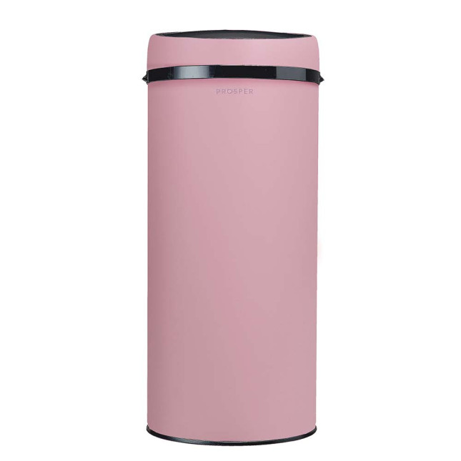 Poubelle cuisine automatique 45L Rose Dragée Poubelle cuisine automatique 45L Rose Dragée