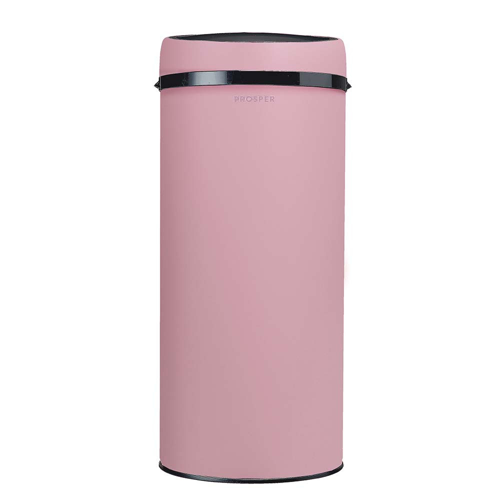 Poubelle cuisine automatique 45L Rose Dragée Poubelle cuisine automatique 45L Rose Dragée