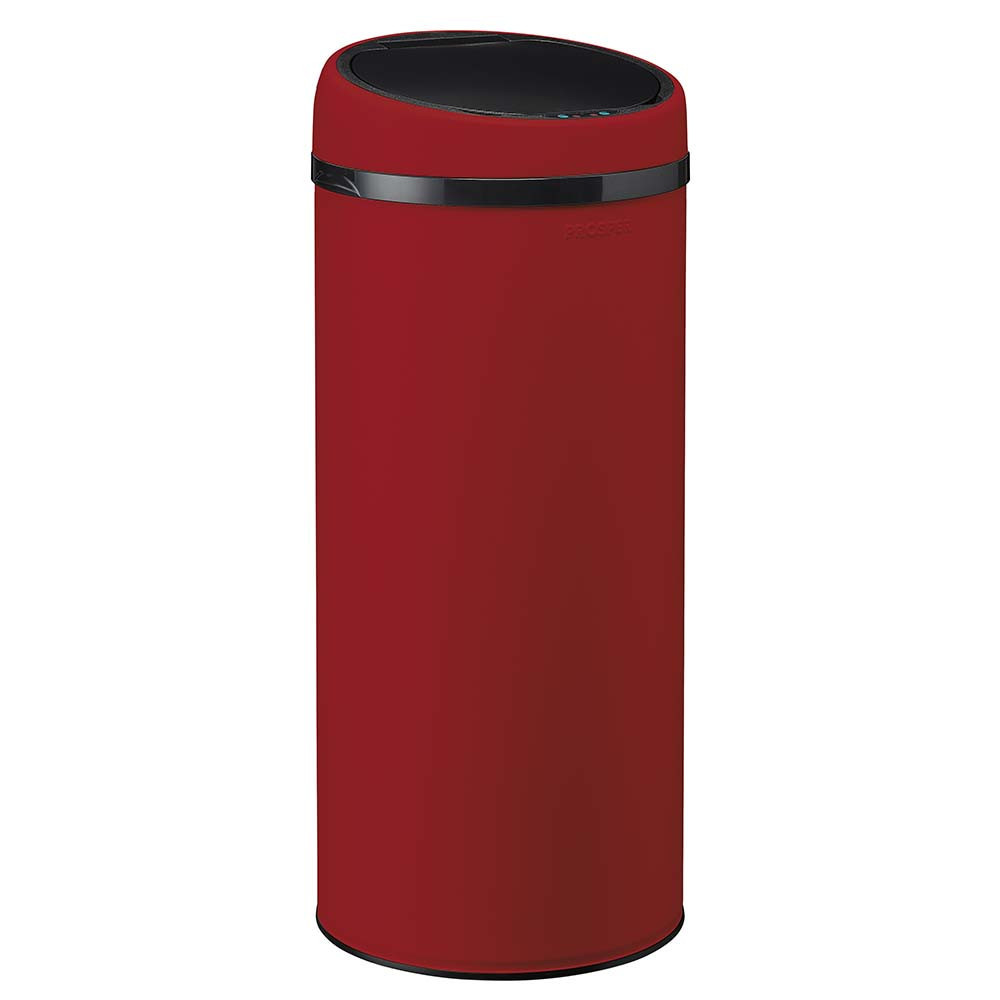 Poubelle cuisine automatique 45L Rouge Cerise Poubelle cuisine automatique 45L Rouge Cerise