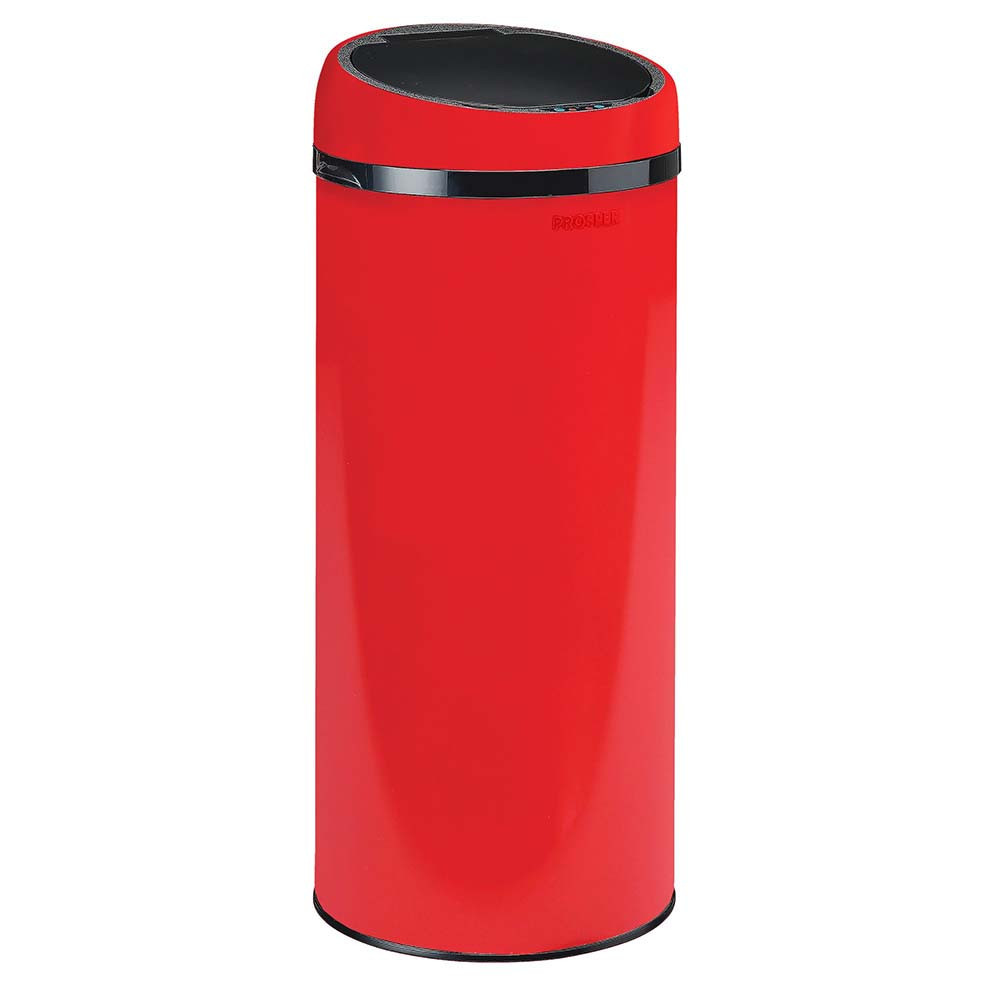 Poubelle cuisine automatique 45L Rouge Groseille