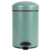 Ensemble salle de bains/toilettes avec poubelle 3L et accessoires Vert Natura