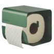 Ensemble salle de bains/toilettes avec poubelle 3L et accessoires Vert Natura