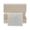 Ensemble salle de bains/toilettes avec poubelle 3L et accessoires Beige Astral