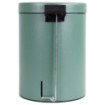 Poubelle de salle de bain à pédale 5L Vert Natura Poubelle de salle de bain à pédale 5L Vert Natura