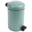 Poubelle salle de bain 3L et 40 sacs poubelle 5L Vert Natura