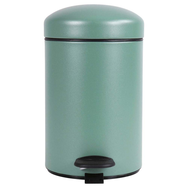 Poubelle salle de bain 3L et 40 sacs poubelle 5L Vert Natura