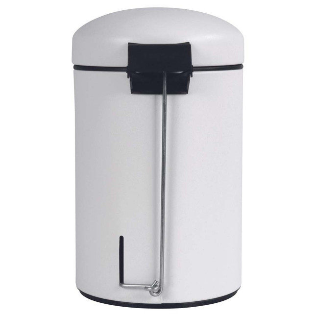 Poubelle salle de bain 3L et 40 sacs poubelle 5L Blanc Coton Poubelle salle de bain 3L et 40 sacs poubelle 5L Blanc Coton