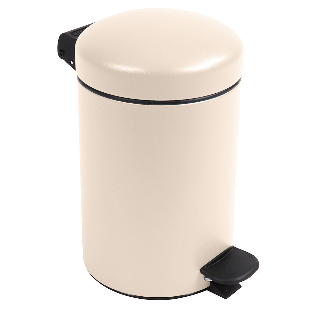 Poubelle salle de bain 3L et 40 sacs poubelle 5L Beige Astral