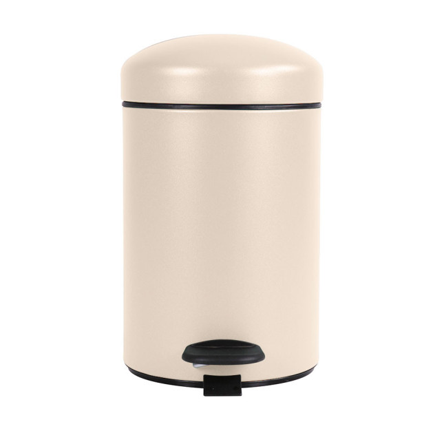 Poubelle salle de bain 3L et 40 sacs poubelle 5L Beige Astral