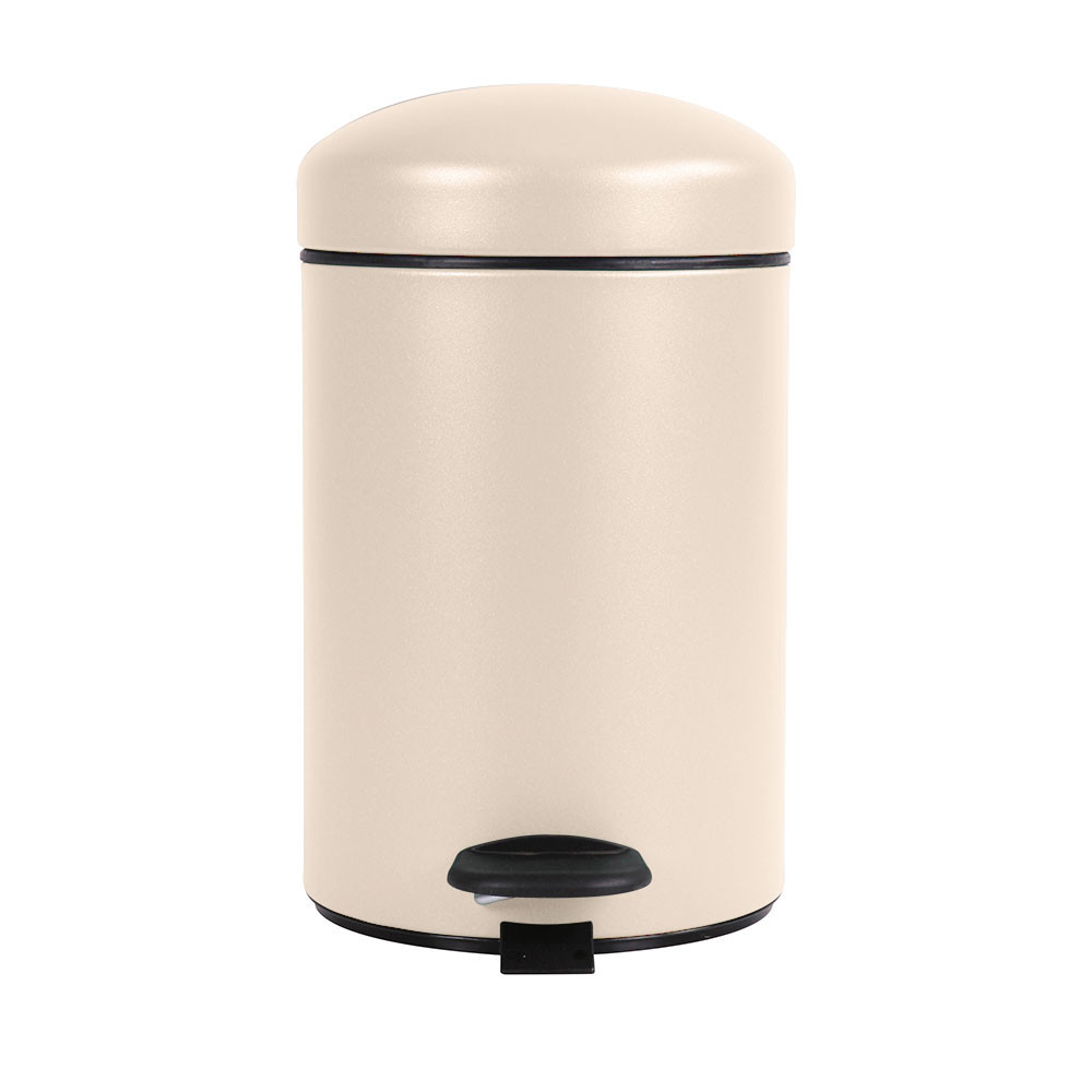 Poubelle salle de bain 3L et 40 sacs poubelle 5L Beige Astral