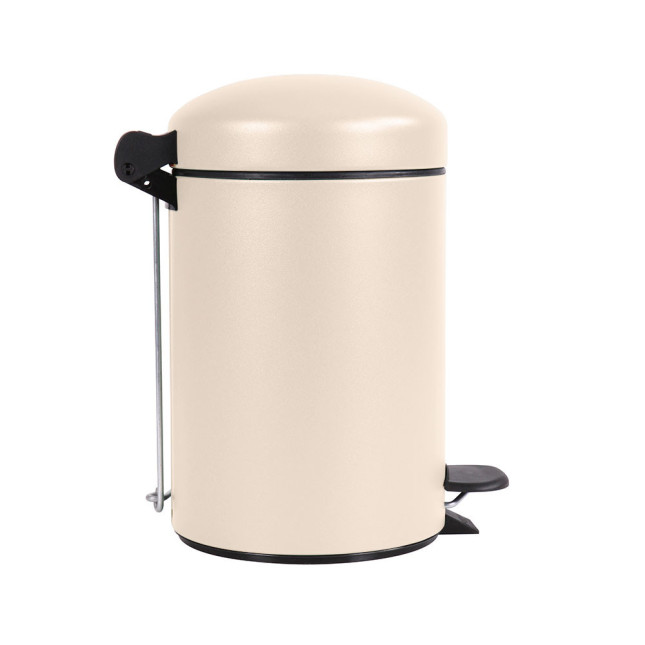 Poubelle salle de bain 3L et 40 sacs poubelle 5L Beige Astral