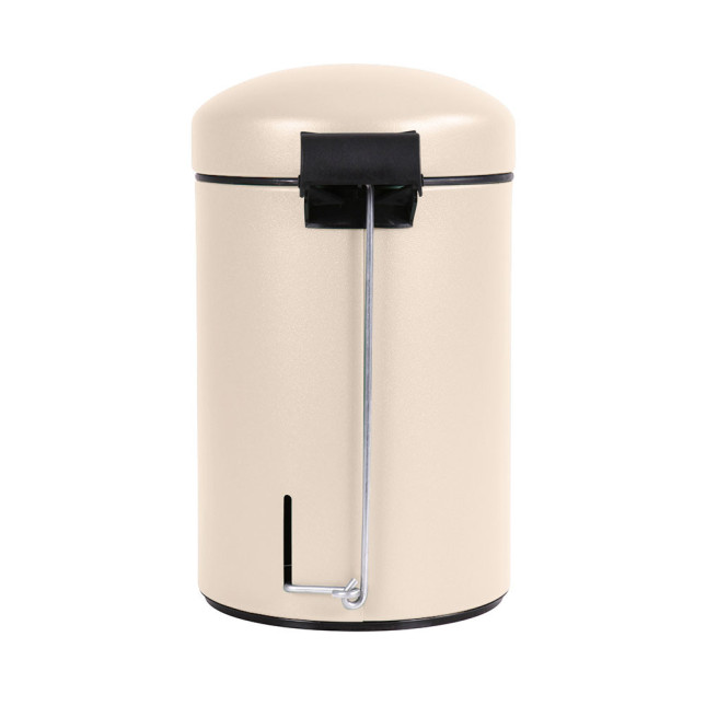 Poubelle salle de bain 3L et 40 sacs poubelle 5L Beige Astral