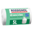 Poubelle salle de bain 3L et 40 sacs poubelle 5L Beige Astral