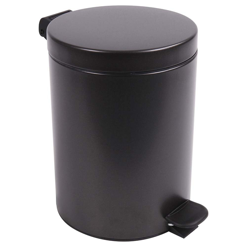 Poubelle salle de bain 5L et 25 sacs poubelle 10L Noir Basalte Poubelle salle de bain 5L et 25 sacs poubelle 10L Noir Basalte