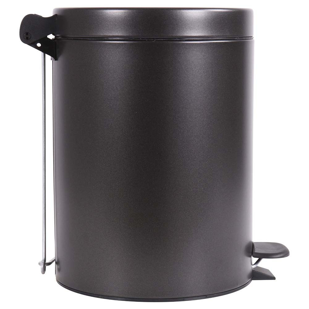 Poubelle salle de bain 5L et 25 sacs poubelle 10L Noir Basalte Poubelle salle de bain 5L et 25 sacs poubelle 10L Noir Basalte