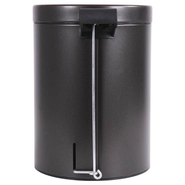 Poubelle salle de bain 5L et 25 sacs poubelle 10L Noir Basalte Poubelle salle de bain 5L et 25 sacs poubelle 10L Noir Basalte