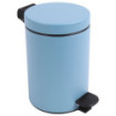 Poubelle salle de bain à pédale 3L Bleu Céleste Poubelle salle de bain à pédale 3L Bleu Céleste