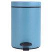 Poubelle salle de bain à pédale 3L Bleu Céleste Poubelle salle de bain à pédale 3L Bleu Céleste