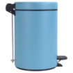 Poubelle salle de bain à pédale 3L Bleu Céleste Poubelle salle de bain à pédale 3L Bleu Céleste