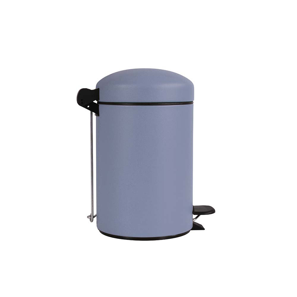 Poubelle salle de bain à pédale 3L Bleu Lavande Poubelle salle de bain à pédale 3L Bleu Lavande