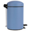 Poubelle salle de bain à pédale 3L Bleu Lavande Poubelle salle de bain à pédale 3L Bleu Lavande