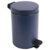 Poubelle salle de bain à pédale 3L Bleu Minéral Poubelle salle de bain à pédale 3L Bleu Minéral