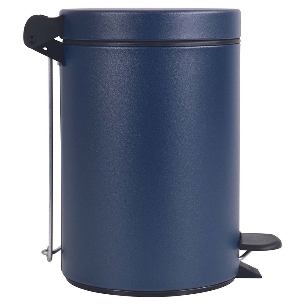 Poubelle salle de bain à pédale 3L Bleu Minéral Poubelle salle de bain à pédale 3L Bleu Minéral