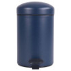 Poubelle salle de bain à pédale 3L Bleu Minéral Poubelle salle de bain à pédale 3L Bleu Minéral