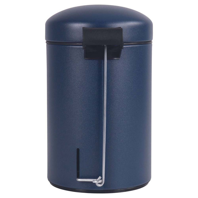 Poubelle salle de bain à pédale 3L Bleu Minéral Poubelle salle de bain à pédale 3L Bleu Minéral