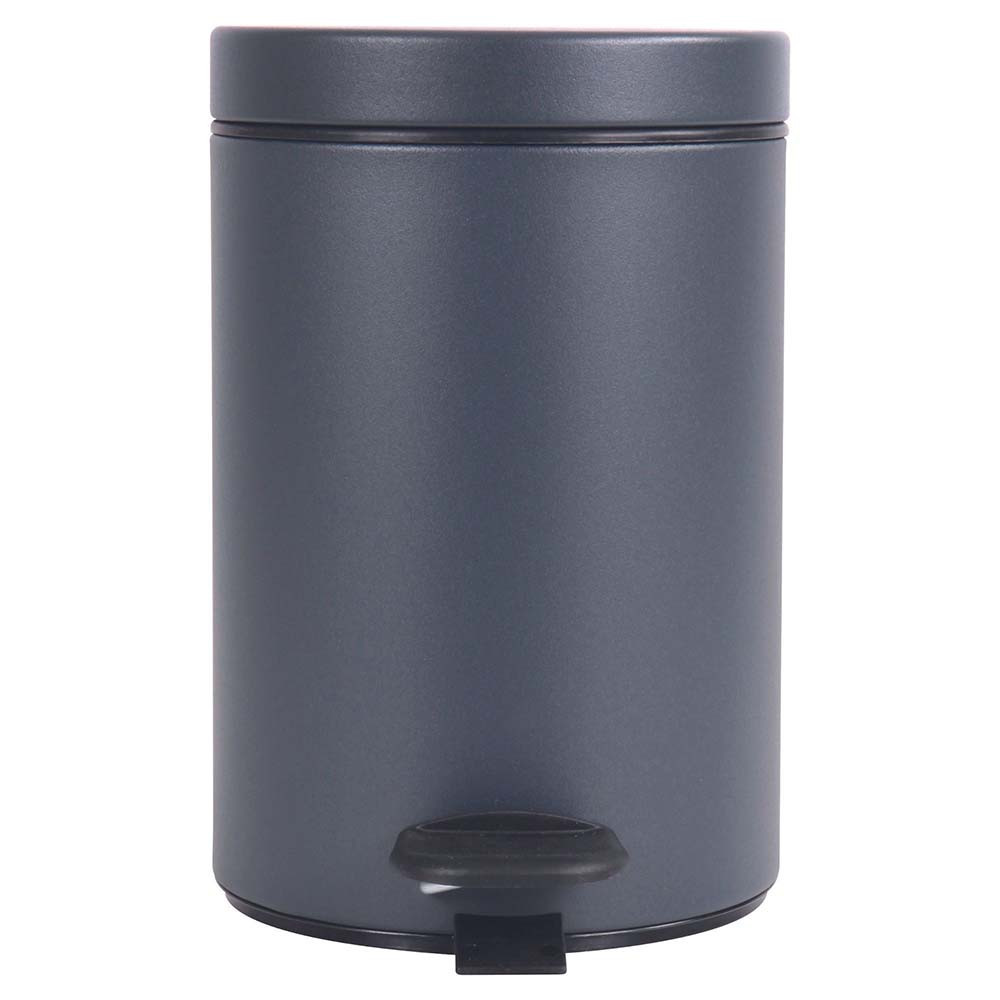 Poubelle salle de bain à pédale 3L Gris Anthracite Poubelle salle de bain à pédale 3L Gris Anthracite