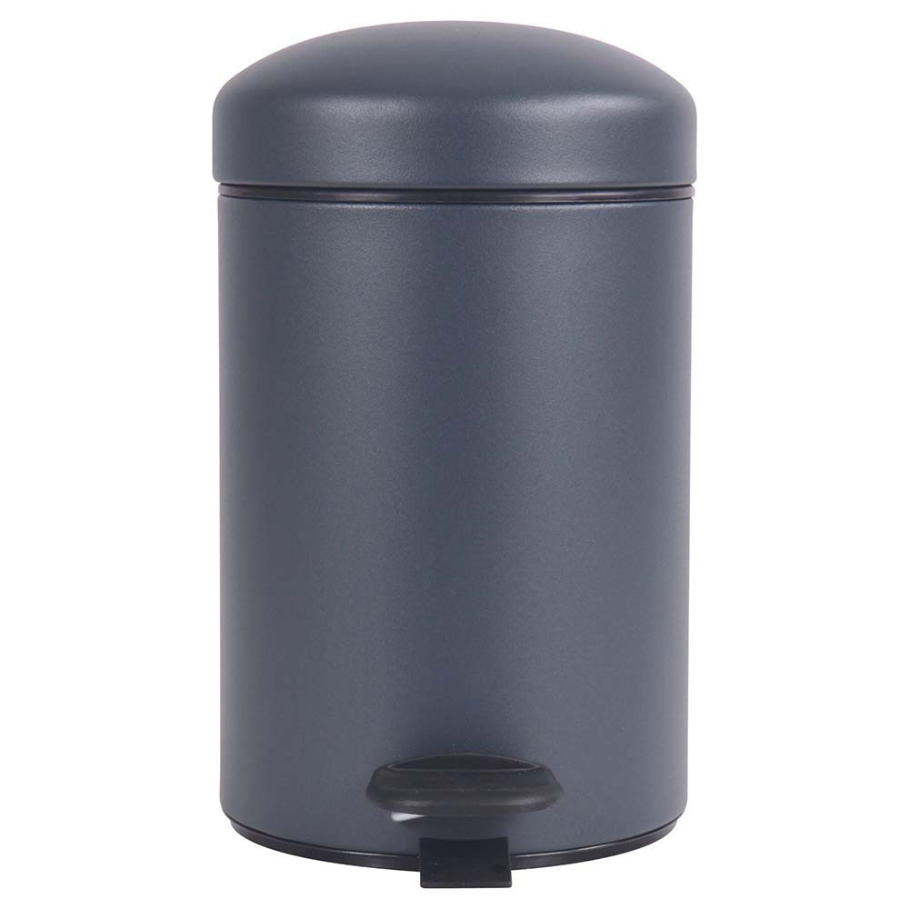 Poubelle salle de bain à pédale 3L Gris Anthracite Poubelle salle de bain à pédale 3L Gris Anthracite