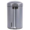 Poubelle salle de bain à pédale 3L Gris Galet
